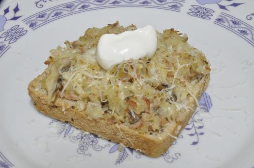 Zelné toasty se šunkou a česnekem – Snadné Miš - Maš recept, zvládnete za Do 30 minut